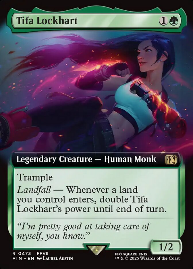 Magic the Gathering Card - Tifa Lockhart - MTG Circle