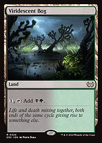 Magic the Gathering Card - Viridescent Bog - MTG Circle