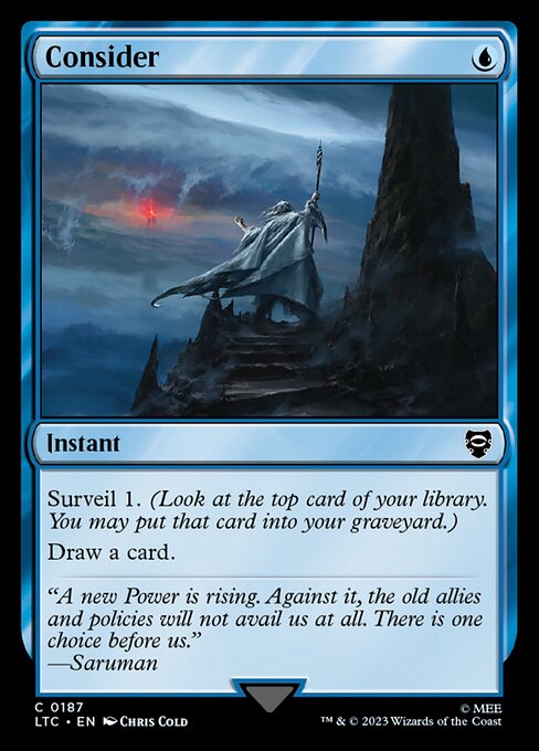 Magic the Gathering Card - Consider - MTG Circle