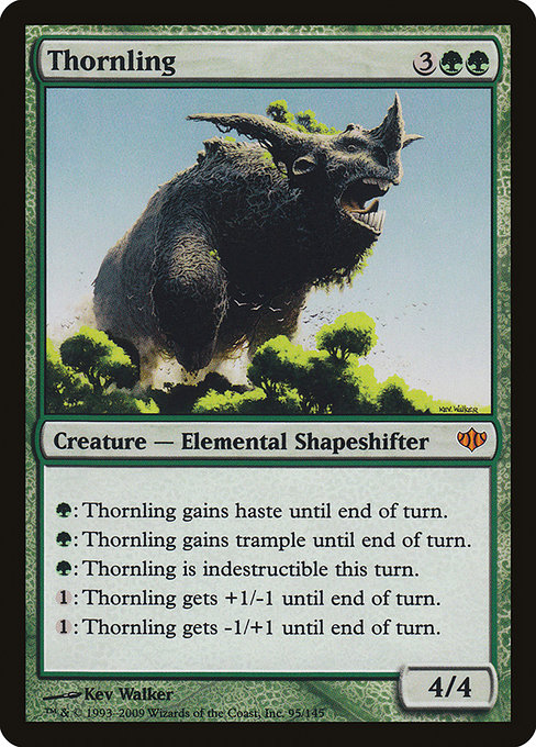 Magic the Gathering Card - Thornling - MTG Circle