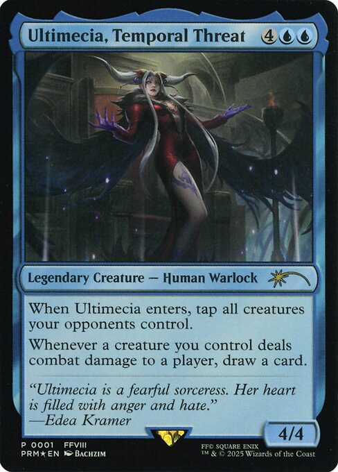 Magic the Gathering Card - Ultimecia, Temporal Threat - MTG Circle