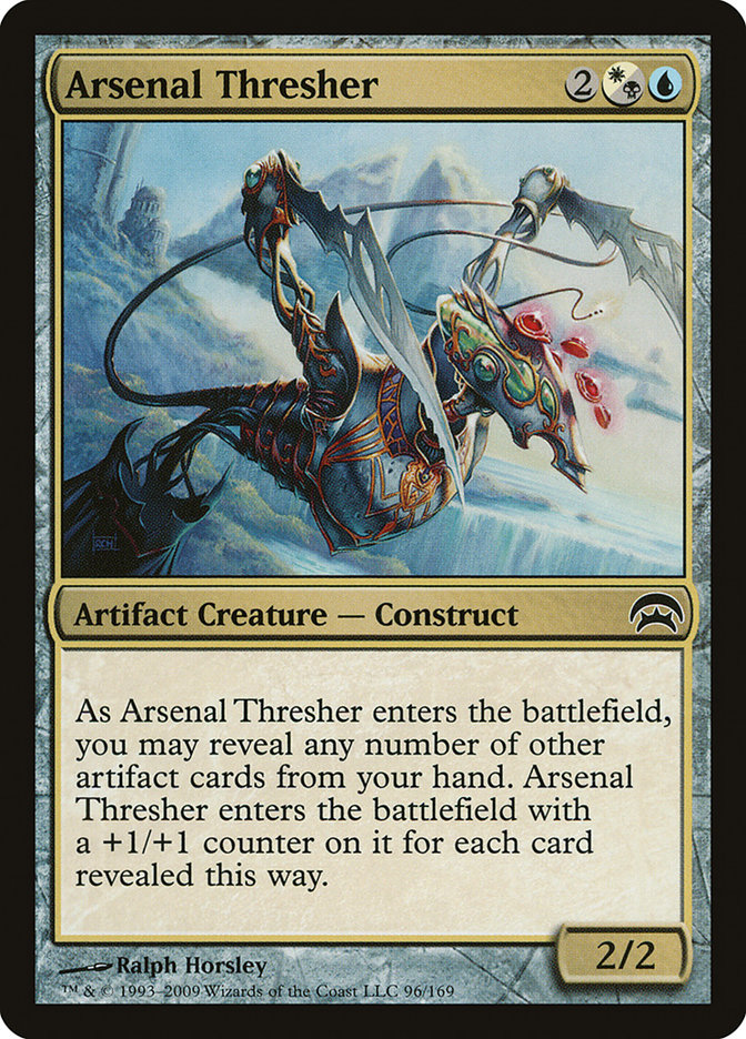 Magic the Gathering Card - Arsenal Thresher - MTG Circle