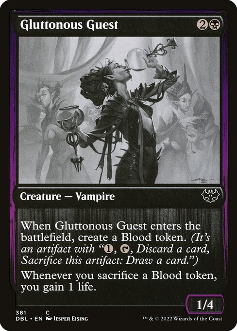 Magic the Gathering Card - Gluttonous Guest - MTG Circle