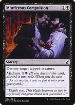 Magic the Gathering Card - Murderous Compulsion - MTG Circle