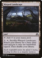 Magic the Gathering Card - Warped Landscape - MTG Circle