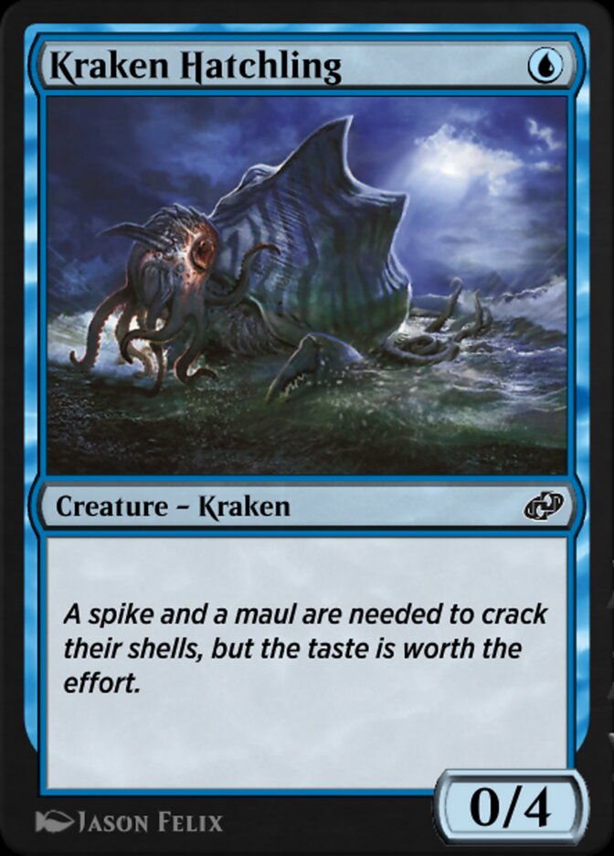 Magic the Gathering Card - Kraken Hatchling - MTG Circle