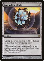 Magic the Gathering Card - Unwinding Clock - MTG Circle