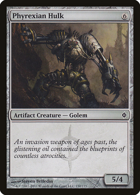 Magic the Gathering Card - Phyrexian Hulk - MTG Circle