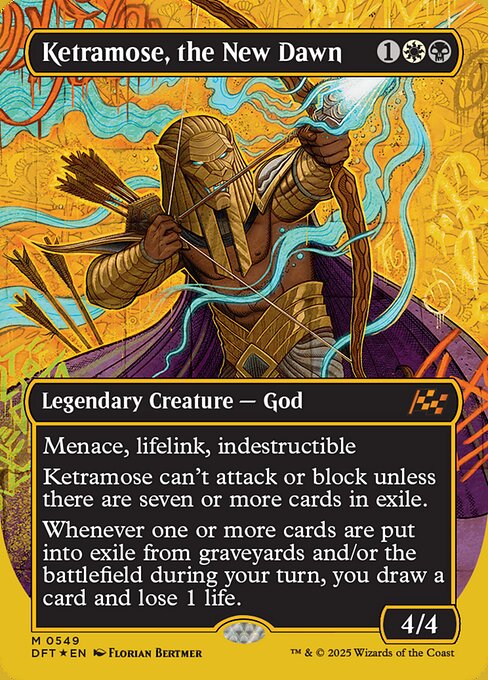 Magic the Gathering Card - Ketramose, the New Dawn - MTG Circle