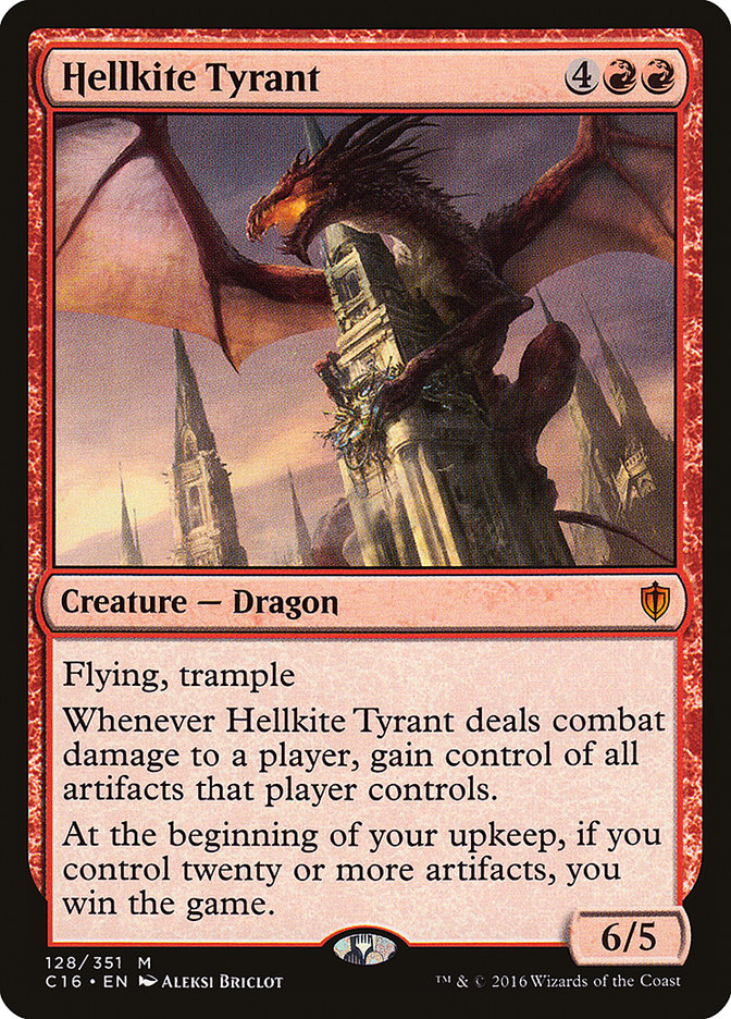 Magic the Gathering Card - Hellkite Tyrant - MTG Circle