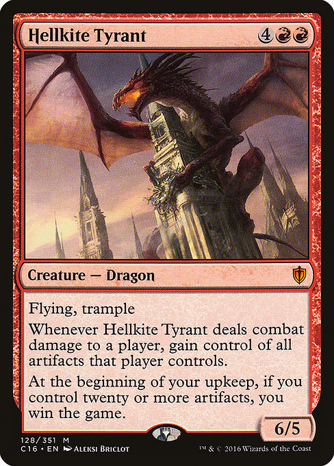 Magic the Gathering Card - Hellkite Tyrant - MTG Circle