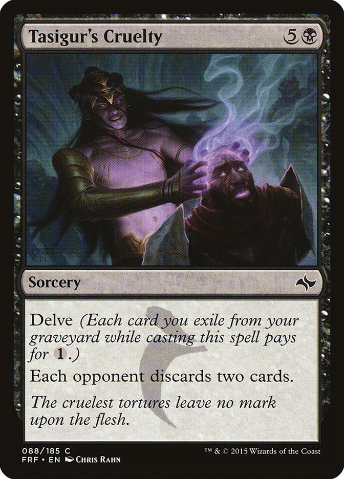Magic the Gathering Card - Tasigur's Cruelty - MTG Circle
