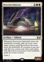 Magic the Gathering Card - Mysterious Limousine - MTG Circle