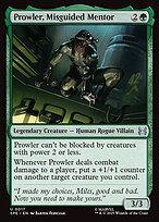 Magic the Gathering Card - Prowler, Misguided Mentor - MTG Circle