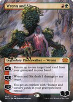 Magic the Gathering Card - Wrenn and Six - MTG Circle