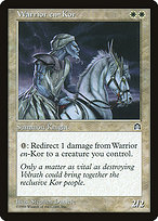 Magic the Gathering Card - Warrior en-Kor - MTG Circle