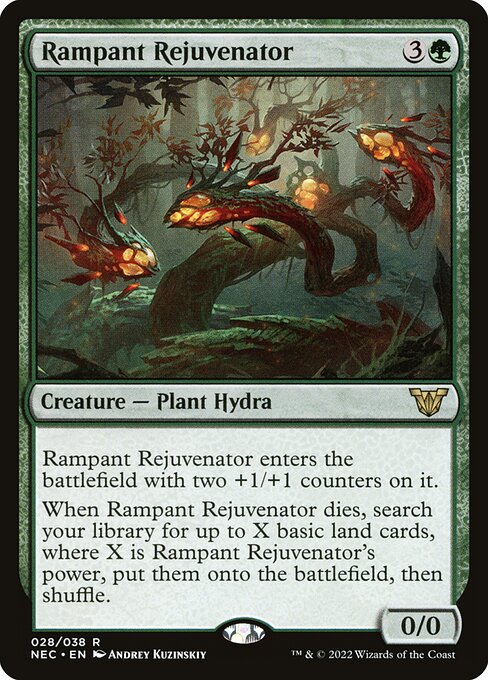 Magic the Gathering Card - Rampant Rejuvenator - MTG Circle