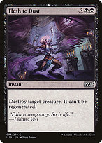 Magic the Gathering Card - Flesh to Dust - MTG Circle