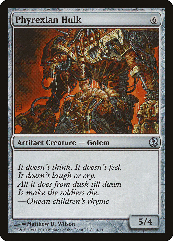 Magic the Gathering Card - Phyrexian Hulk - MTG Circle
