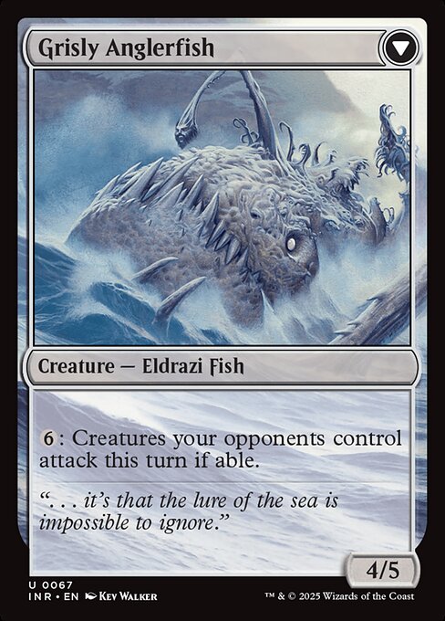 Magic the Gathering Card - Grisly Anglerfish - MTG Circle