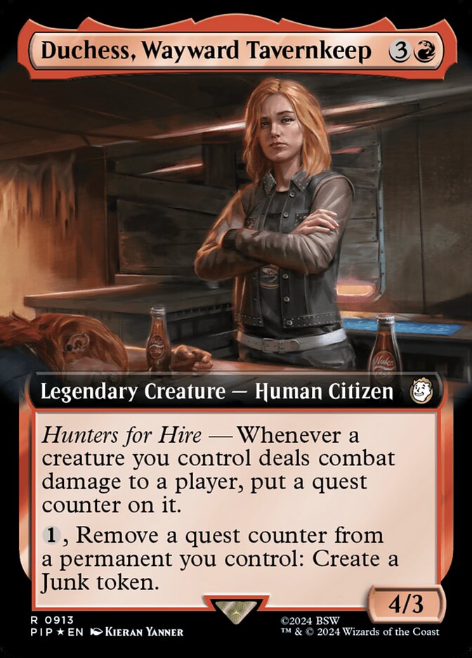 Magic the Gathering Card - Duchess, Wayward Tavernkeep - MTG Circle