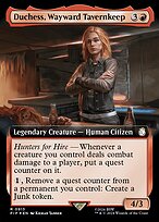 Magic the Gathering Card - Duchess, Wayward Tavernkeep - MTG Circle