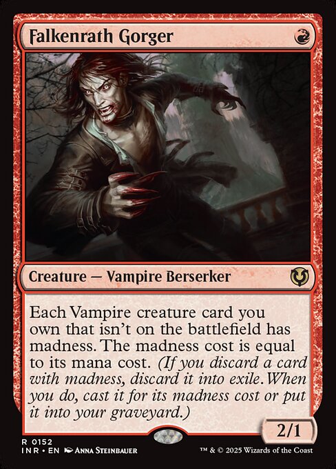 Magic the Gathering Card - Falkenrath Gorger - MTG Circle