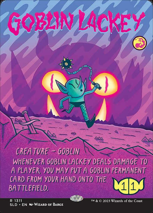 Magic the Gathering Card - Goblin Lackey - MTG Circle