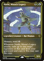 Magic the Gathering Card - Nashi, Moon's Legacy - MTG Circle