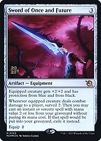 Magic the Gathering Card - Sword of Once and Future - MTG Circle