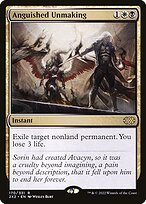 Magic the Gathering Card - Anguished Unmaking - MTG Circle