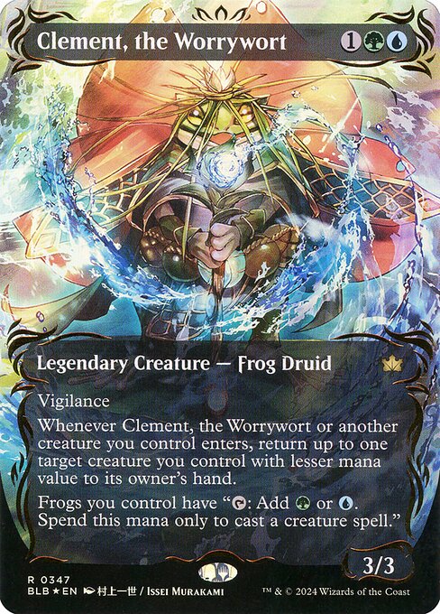 Magic the Gathering Card - Clement, the Worrywort - MTG Circle