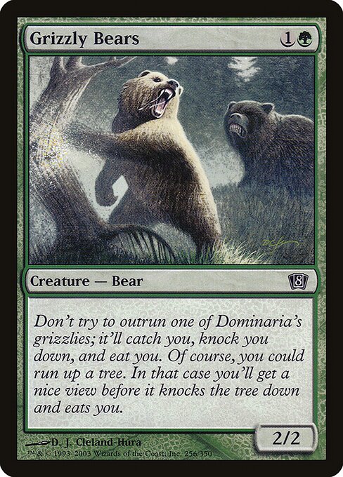 Magic the Gathering Card - Grizzly Bears - MTG Circle