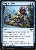 Magic the Gathering Card - Bury in Books - MTG Circle