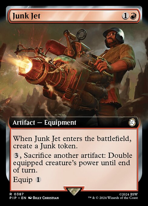 Magic the Gathering Card - Junk Jet - MTG Circle