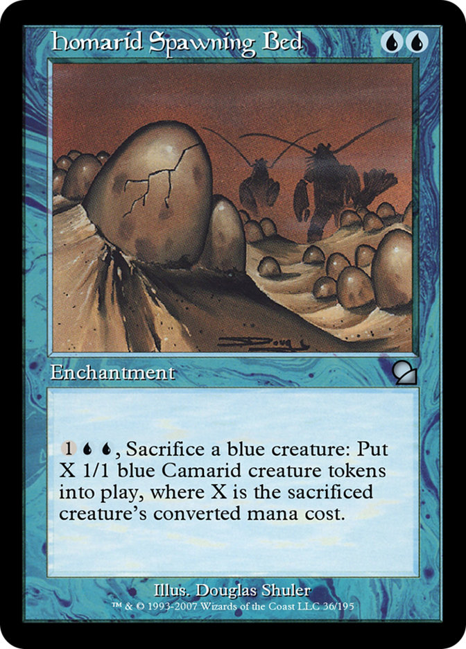 Magic the Gathering Card - Homarid Spawning Bed - MTG Circle