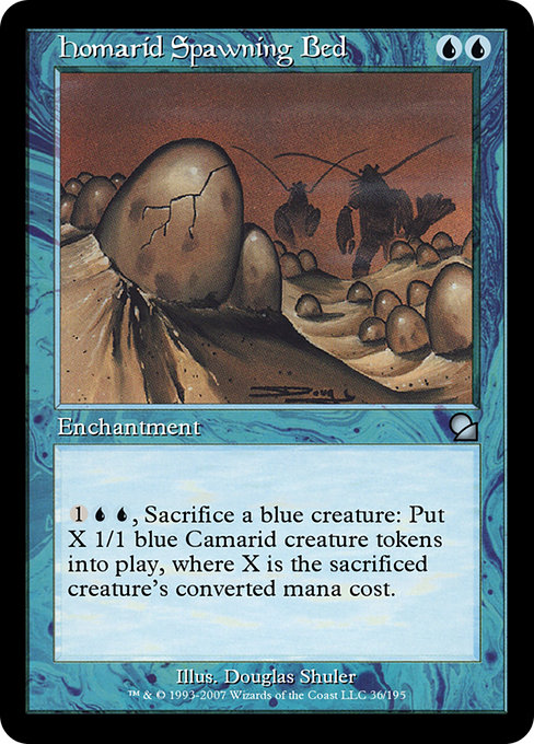 Magic the Gathering Card - Homarid Spawning Bed - MTG Circle