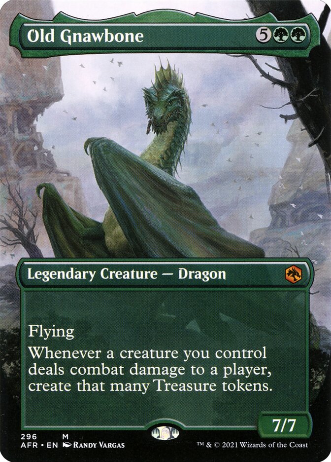 Magic the Gathering Card - Old Gnawbone - MTG Circle