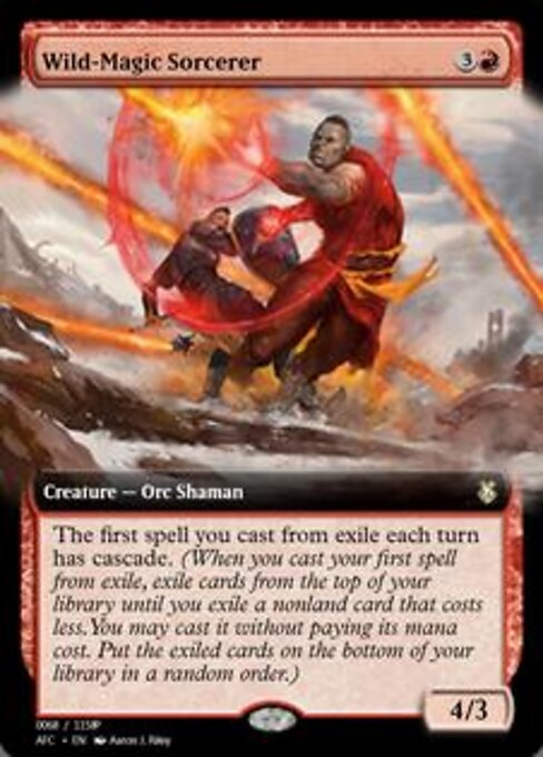 Magic the Gathering Card - Wild-Magic Sorcerer - MTG Circle
