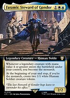 Magic the Gathering Card - Faramir, Steward of Gondor - MTG Circle