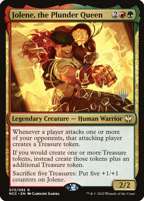 Magic the Gathering Card - Jolene, the Plunder Queen - MTG Circle