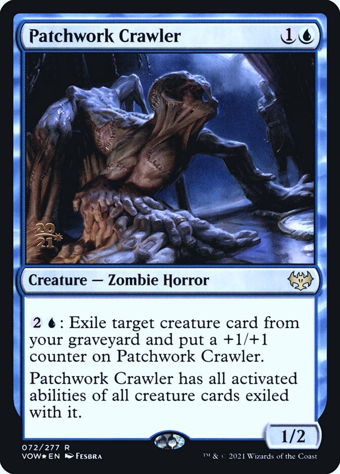 Magic the Gathering Card - Patchwork Crawler - MTG Circle