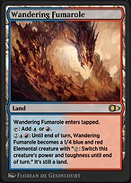Magic the Gathering Card - Wandering Fumarole - MTG Circle