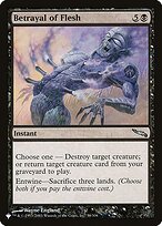 Magic the Gathering Card - Betrayal of Flesh - MTG Circle