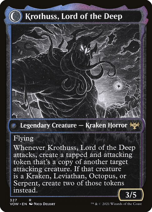 Magic the Gathering Card - Krothuss, Lord of the Deep - MTG Circle