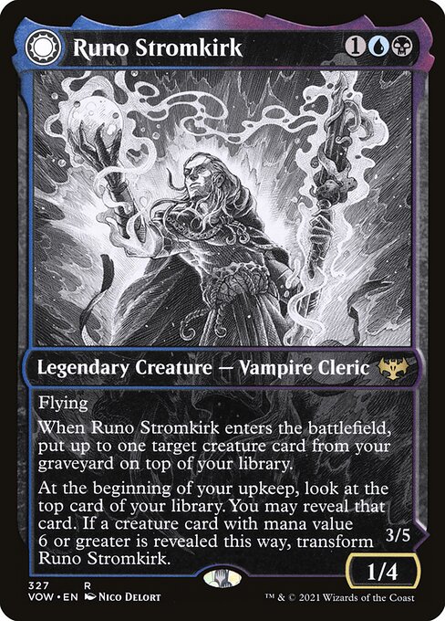 Magic the Gathering Card - Runo Stromkirk - MTG Circle