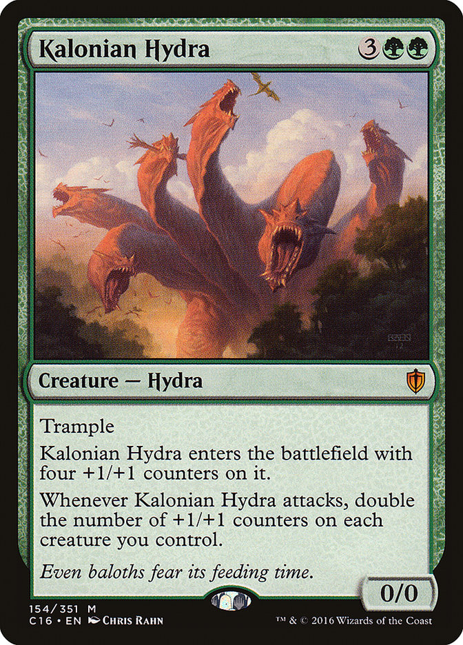 Magic the Gathering Card - Kalonian Hydra - MTG Circle