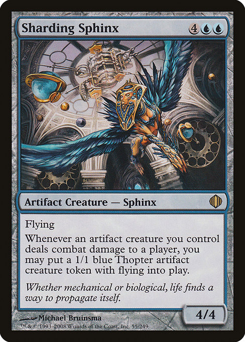Magic the Gathering Card - Sharding Sphinx - MTG Circle