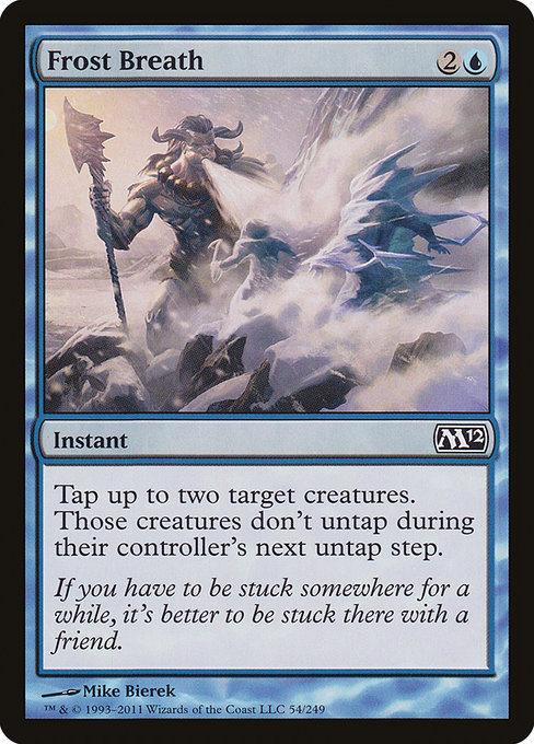 Magic the Gathering Card - Frost Breath - MTG Circle