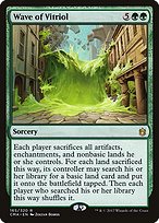 Magic the Gathering Card - Wave of Vitriol - MTG Circle